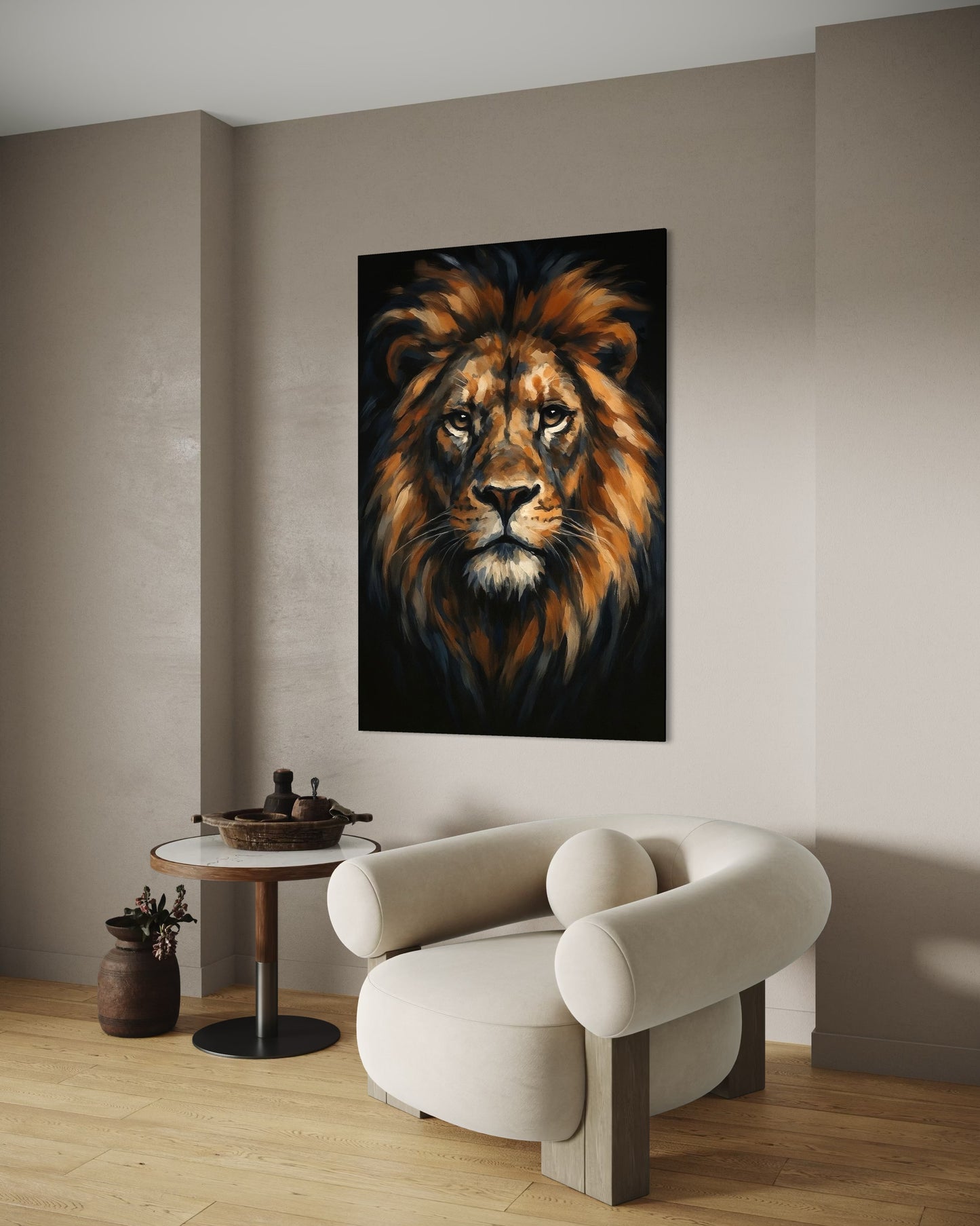 Lion Painting