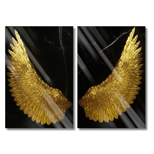 Set Golden Wings (2 pas)