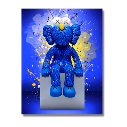 Kaws Blue
