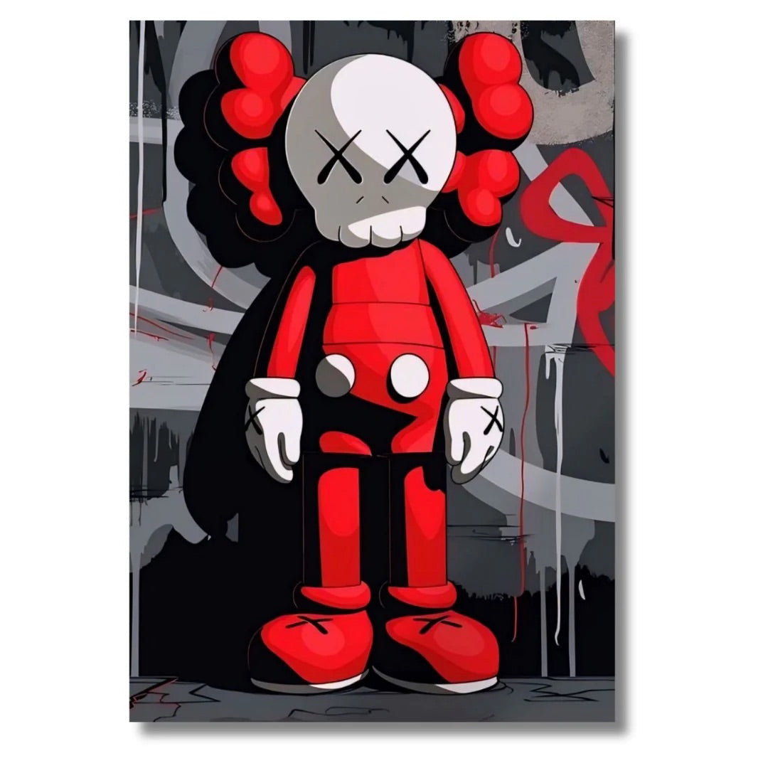 Kaws Anatomy Graffiti