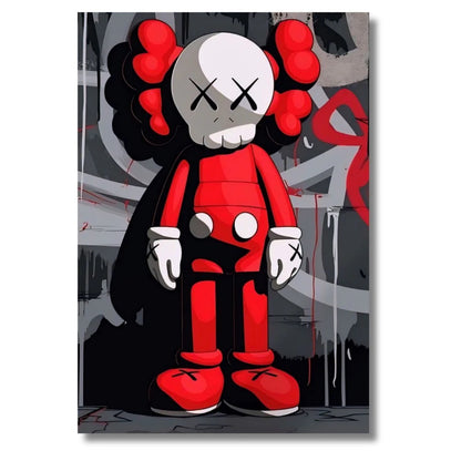 Kaws Anatomy Graffiti