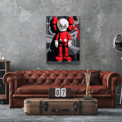 Kaws Anatomy Graffiti