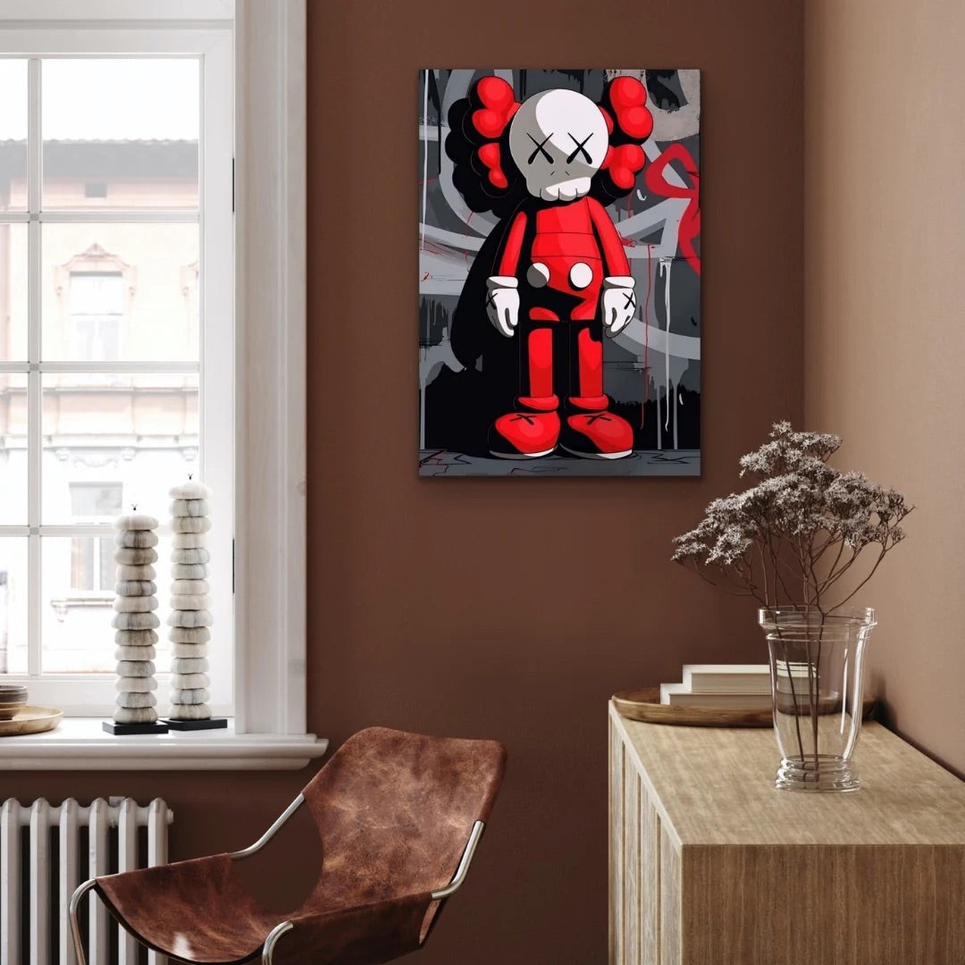 Kaws Anatomy Graffiti