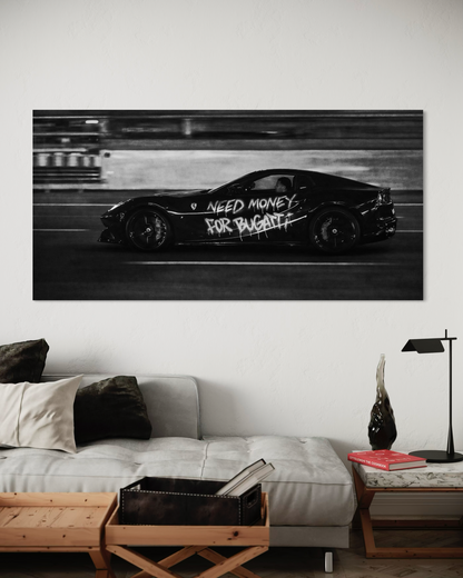 Need Money For Bugatti