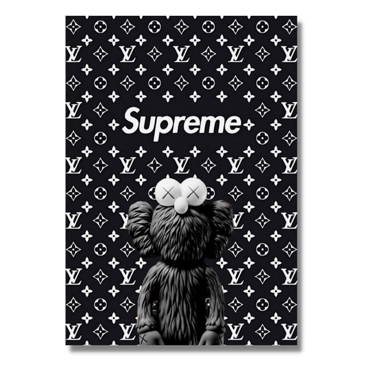 Kaws BFF Supreme Black