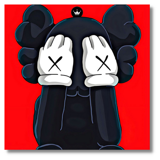 Kaws Shy Red