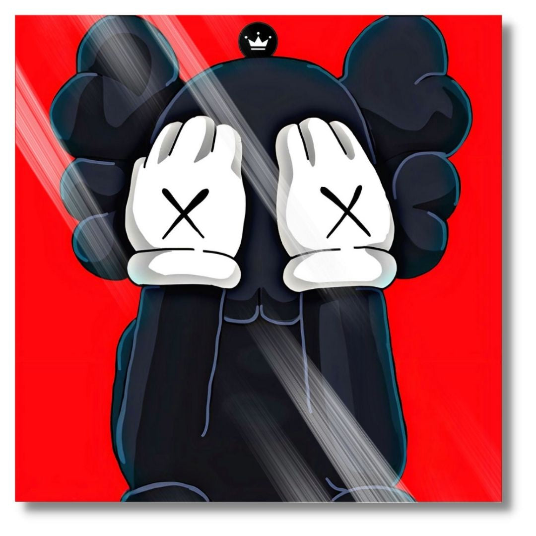 Kaws Shy Red