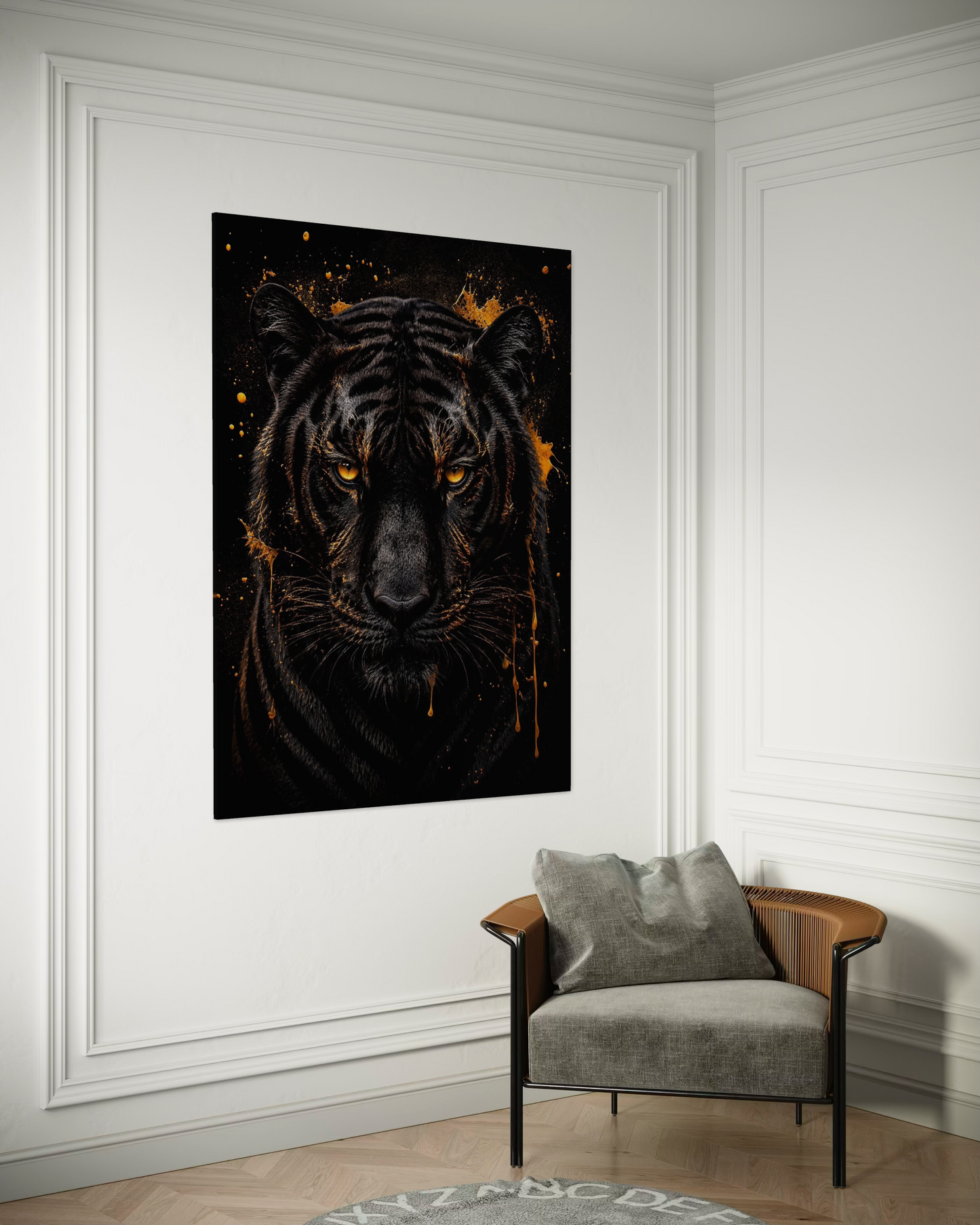 Black & Gold Tiger
