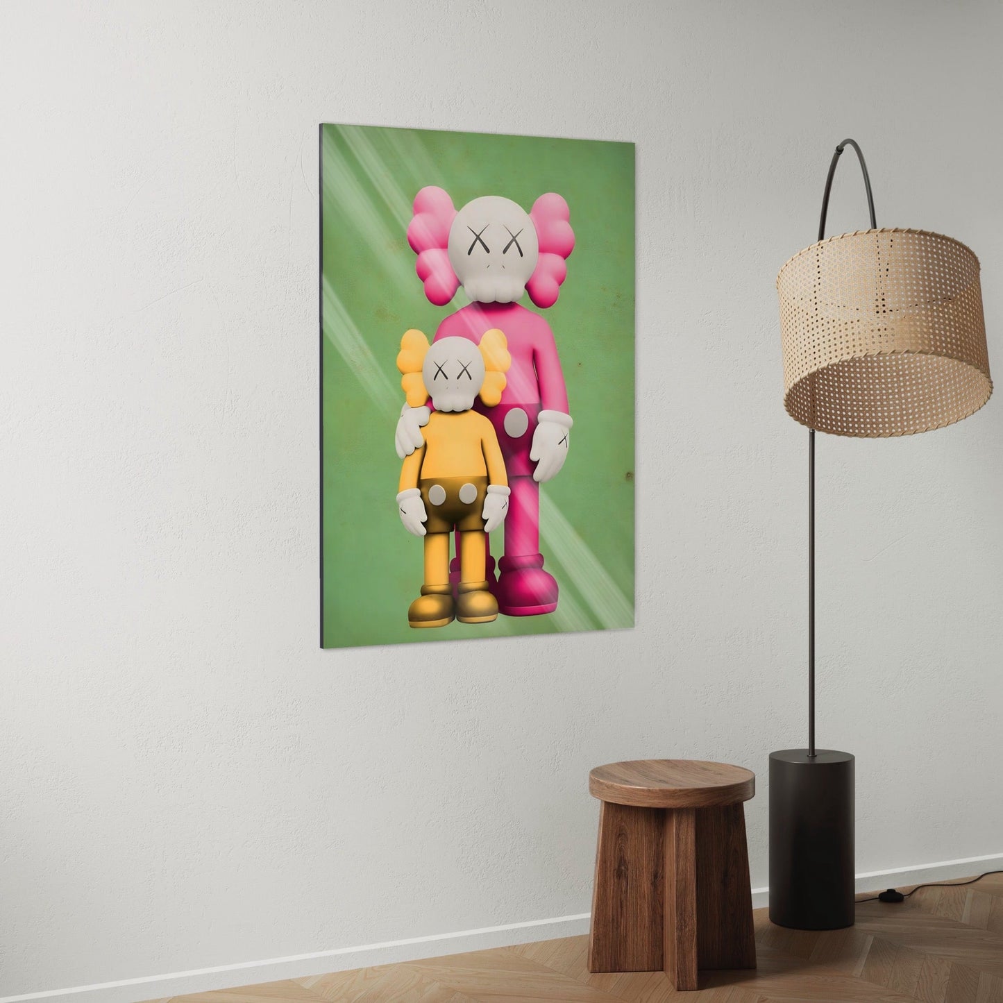 Kaws Pink and Yellow