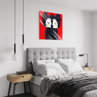 Kaws Shy Red