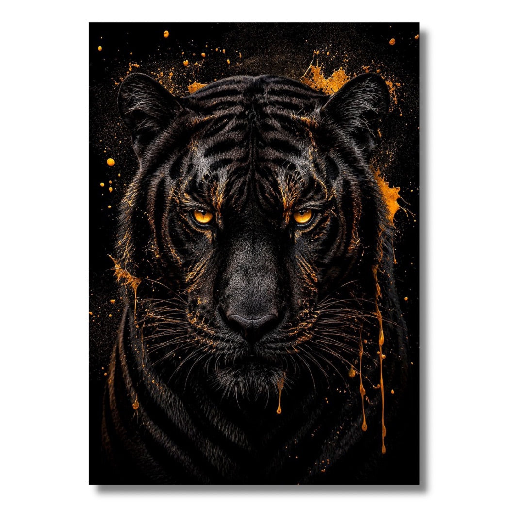 Black & Gold Tiger