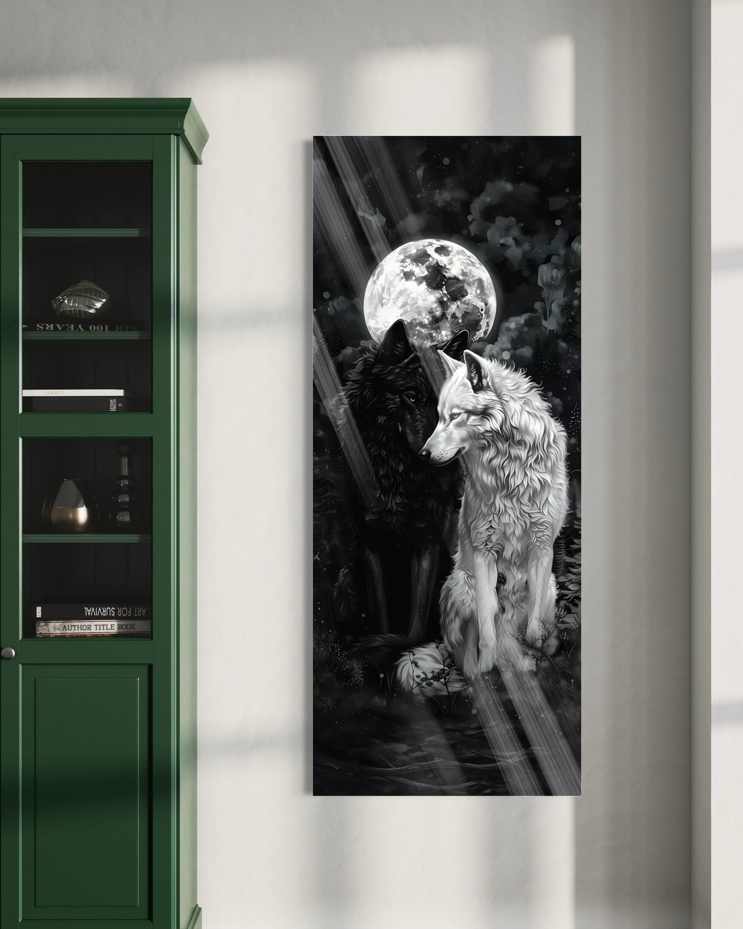 Black & White Wolves