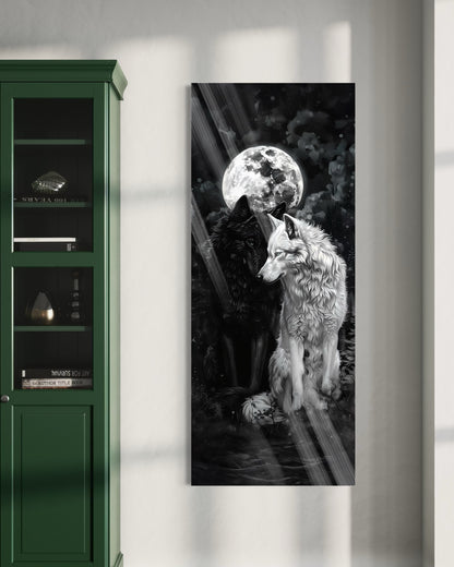 Black & White Wolves