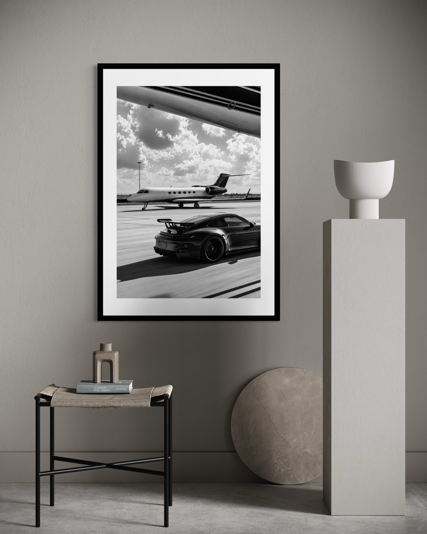 Vintage Jet & Porsche
