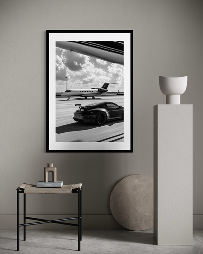 Vintage Jet & Porsche