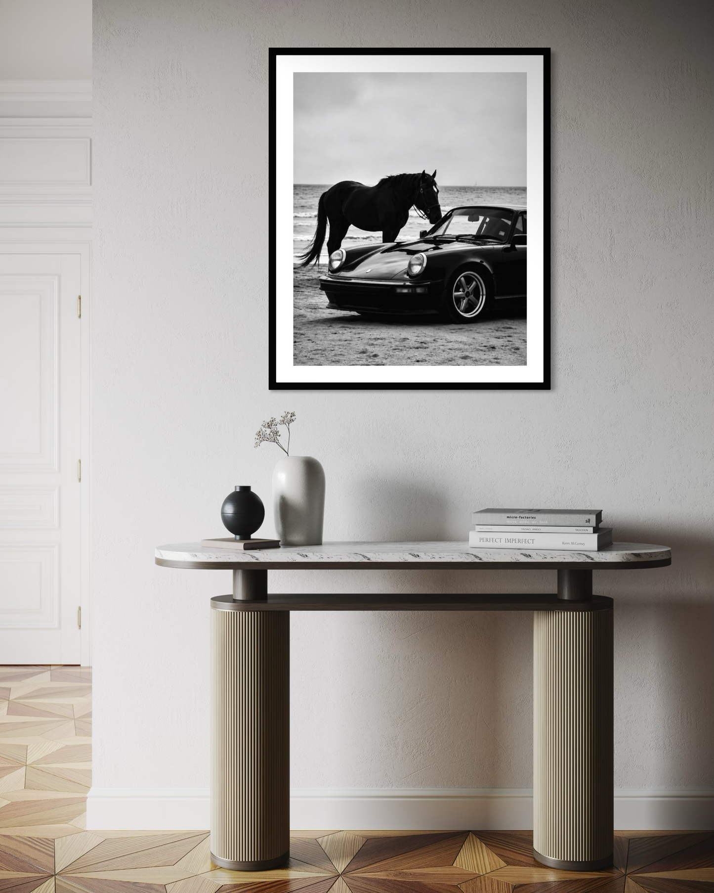 Horse and 911