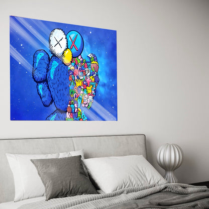 Kaws Blue