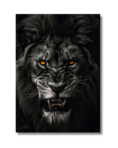 Orange Eyes Lion
