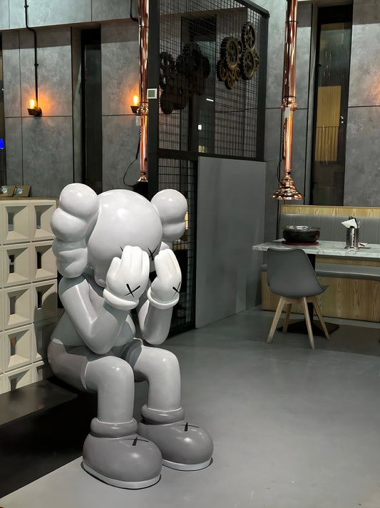 Kaws Hide Gray