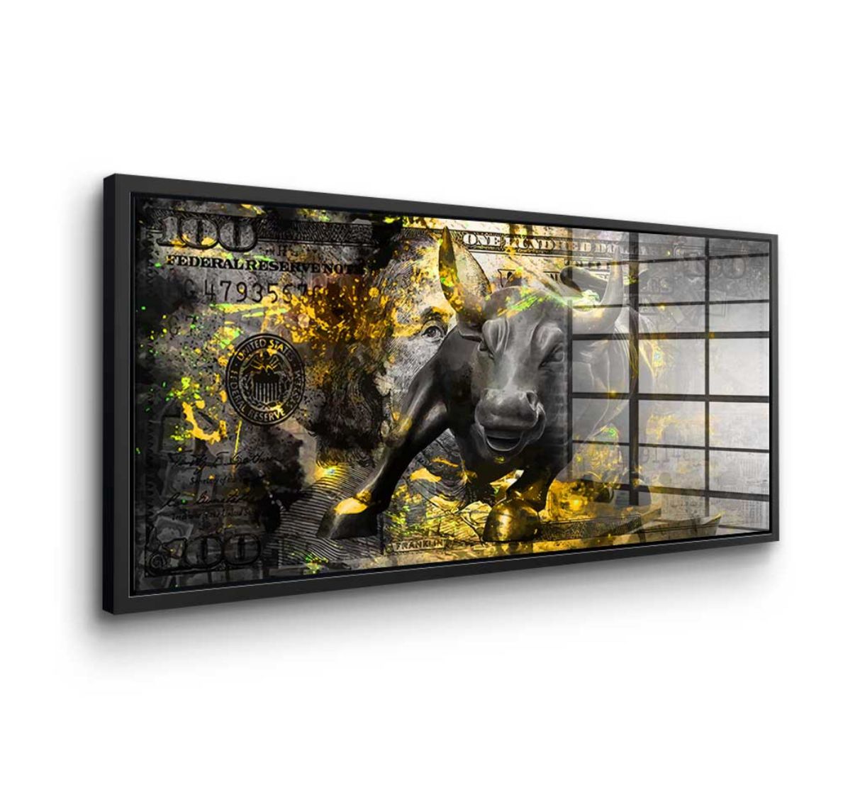 Black & Gold Bull Bill