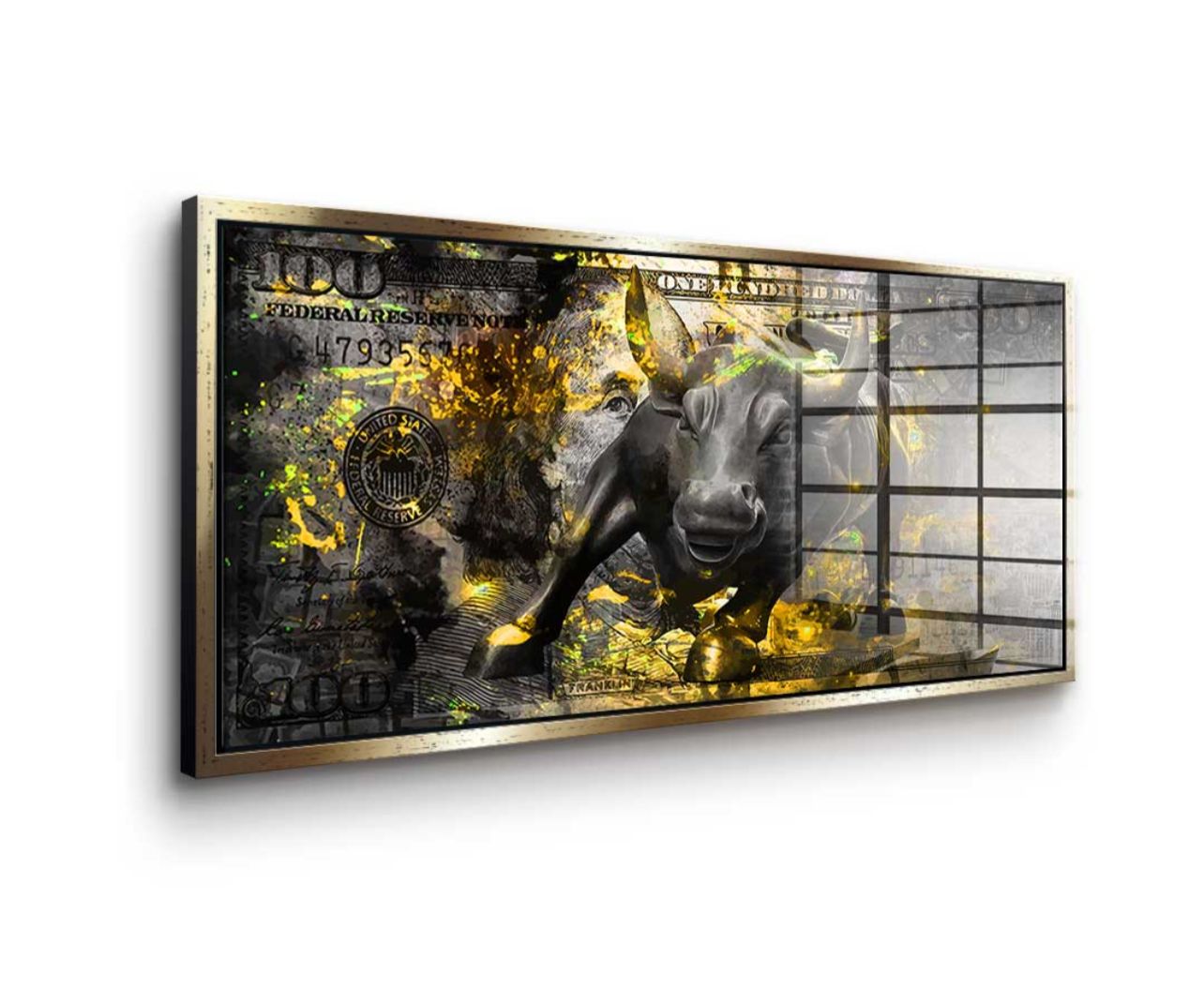 Black & Gold Bull Bill