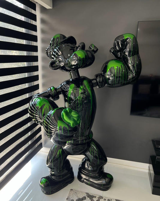 Luxury Popeye Black / Green