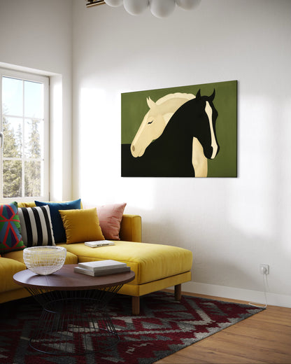 Horses Hug