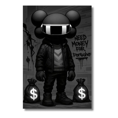 Kaws Black Need 4 Porsche