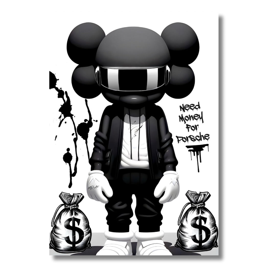 Kaws White Need 4 Porsche