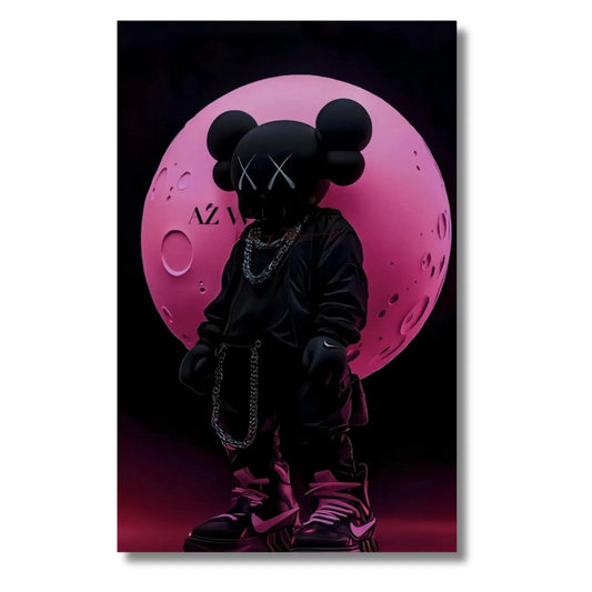 Kaws Pink Moon