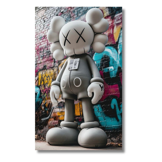 Kaws White Graffiti