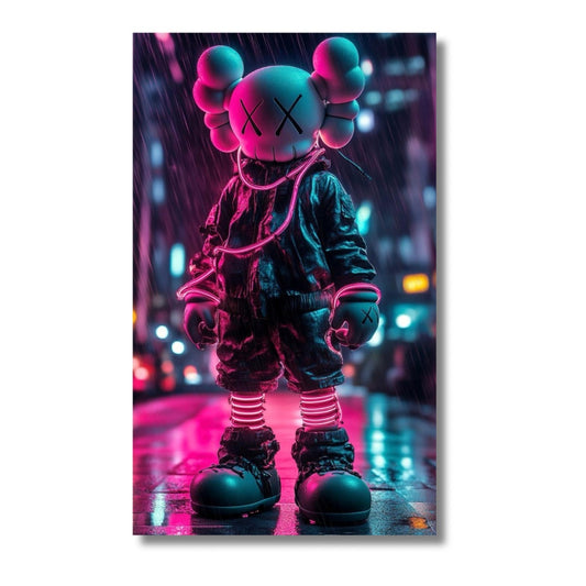 Kaws Pink & Blue Street