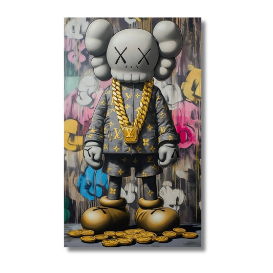 Kaws Gold Chain