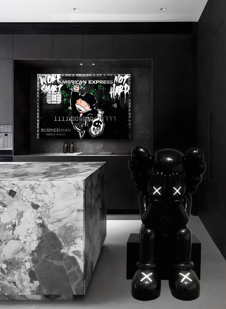 Kaws Hide Black