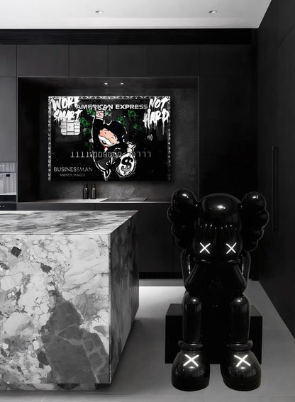 Kaws Hide Black