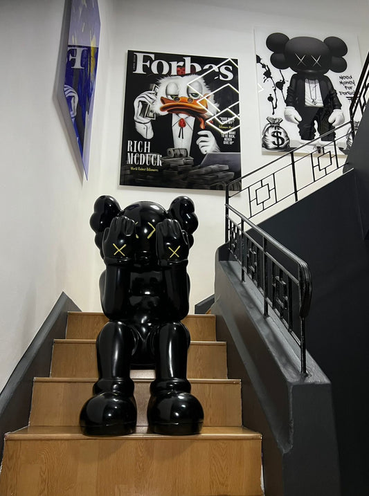 Kaws Hide Black