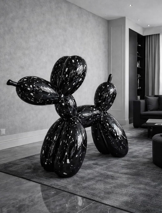 Baloon Dog Black & White