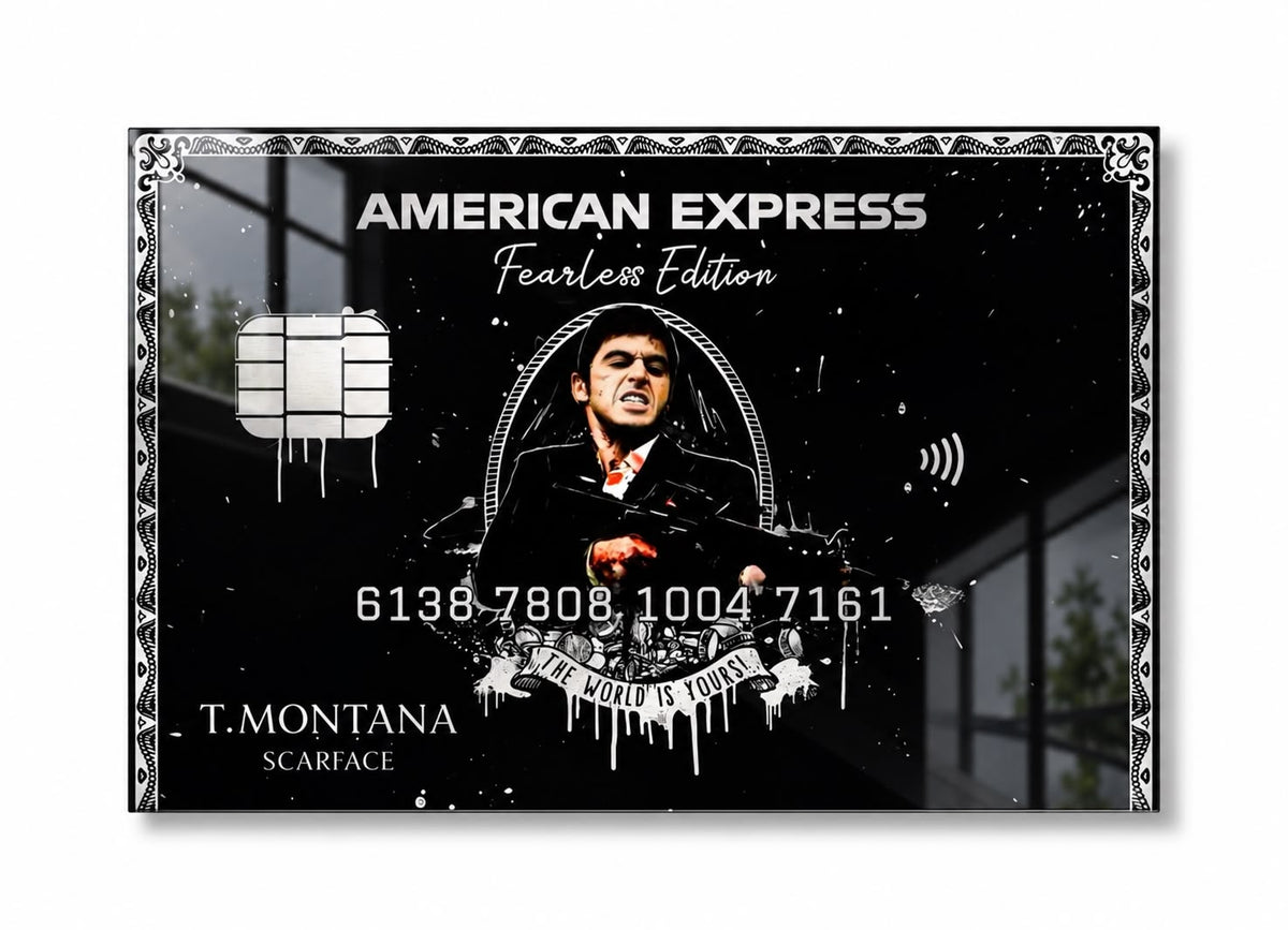 Amex Black Silver Montana