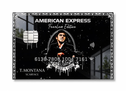 Amex Black Silver Montana