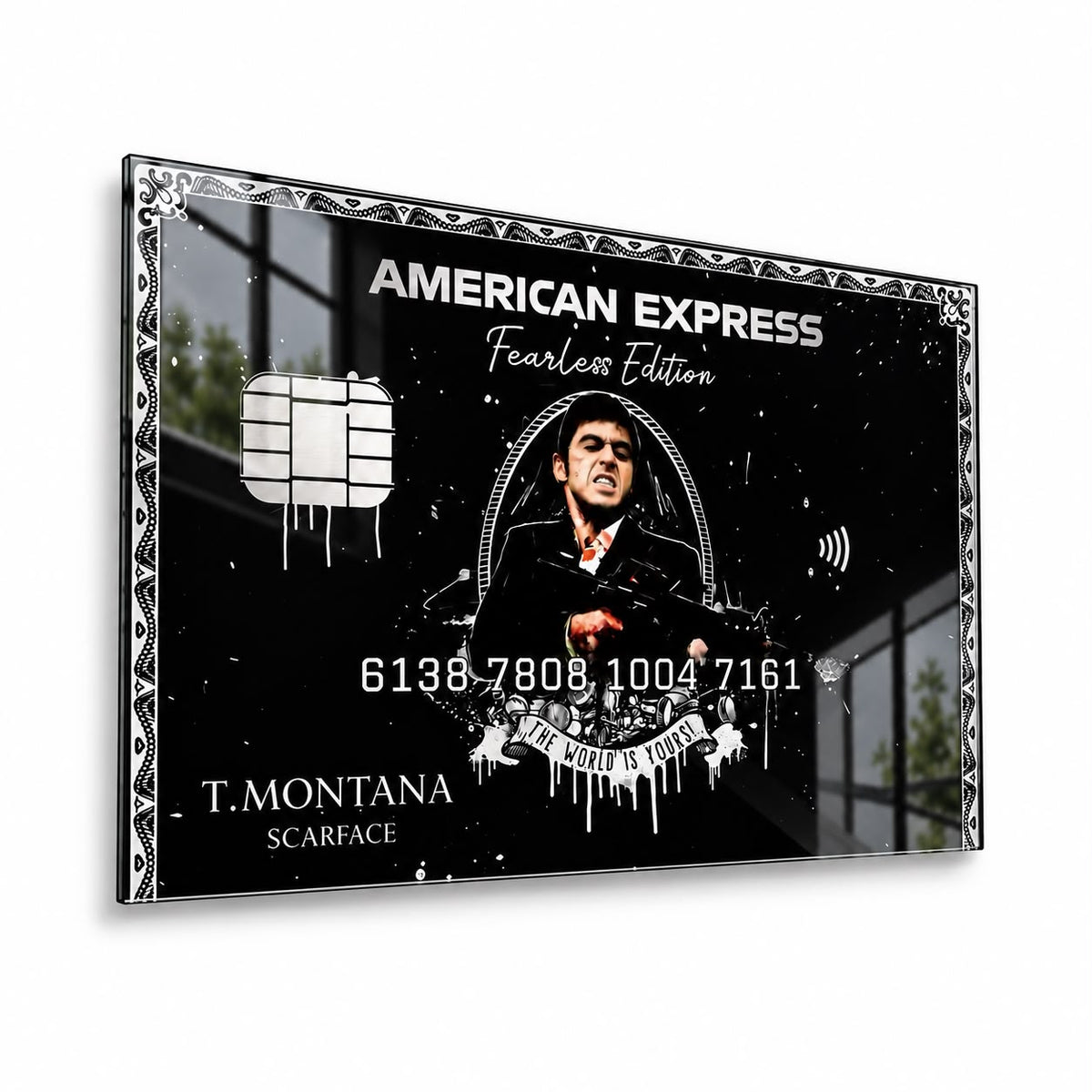 Amex Black Silver Montana