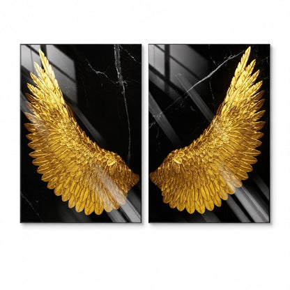 Set Golden Wings (2 pas)