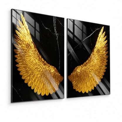 Set Golden Wings (2 pas)